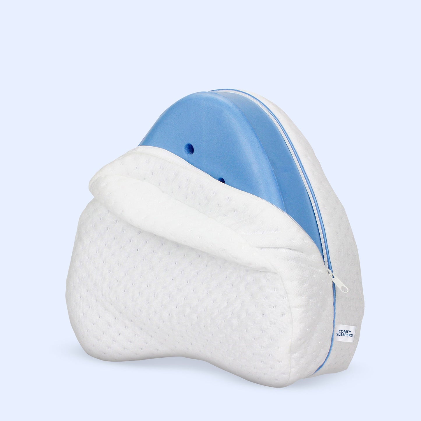 Memory Foam Leg & Knee Support Pillow for Sciatica, Back, Hip, and Joint Comfort