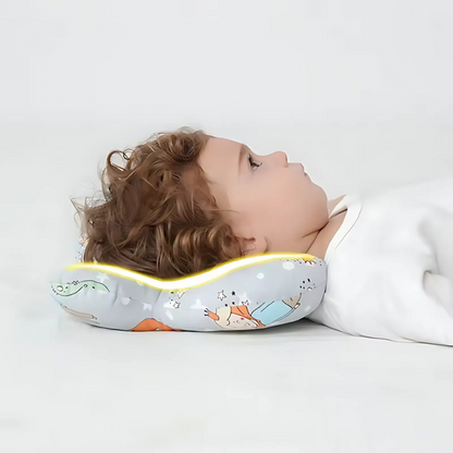Unisex Baby Support Pillow for Head & Neck Alignment - Cotton, 0-15 Months, Multiple Styles