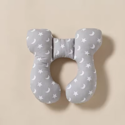 Unisex Baby Support Pillow for Head & Neck Alignment - Cotton, 0-15 Months, Multiple Styles